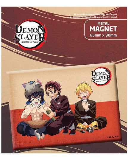 Demon Slayer - Tanjiro & Zenitsu Fridge Magnet (POP BUDDIES)