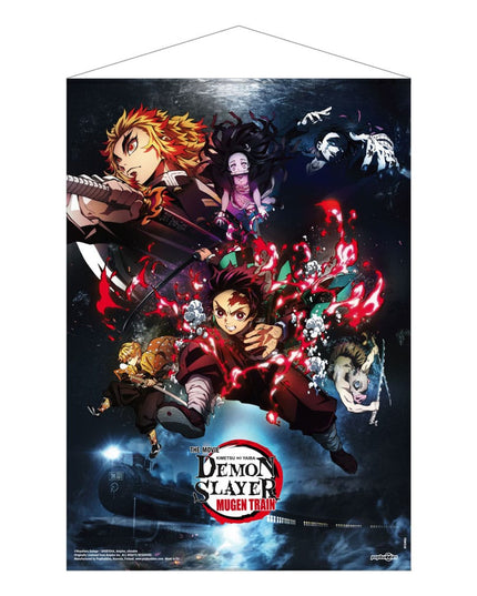 Demon Slayer: Kimetsu no Yaiba - Wallscroll Mugen Train Key Visual 50 x 70 cm (POP BUDDIES)