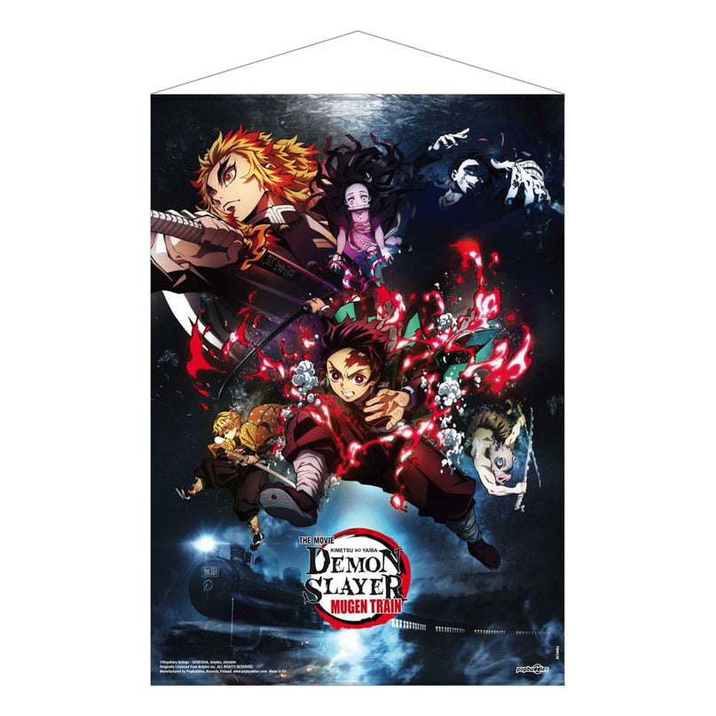 Demon Slayer: Kimetsu no Yaiba - Wallscroll Mugen Train Key Visual 50 x 70 cm (POP BUDDIES)