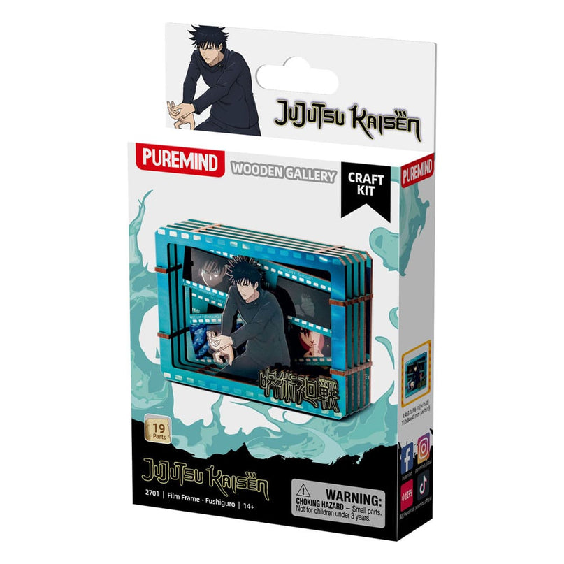 Jujutsu Kaisen - Megumi Fushiguro Model Kit Wooden Gallery Film Frame (S) (PUREMIND)