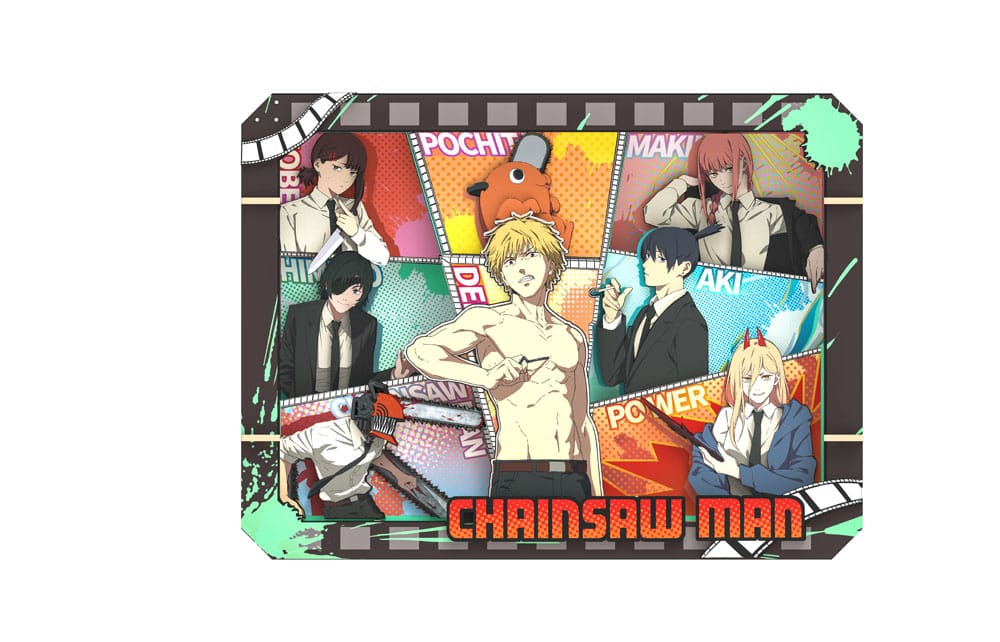 Chainsaw Man - Charaters United Model Kit Wooden Gallery (L) (PUREMIND)