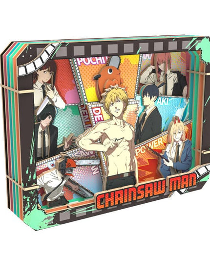 Chainsaw Man - Charaters United Model Kit Wooden Gallery (L) (PUREMIND)