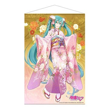 Vocaloid Miku Hatsune - Kimono Wallscroll 60 x 90 cm (SAKAMI)