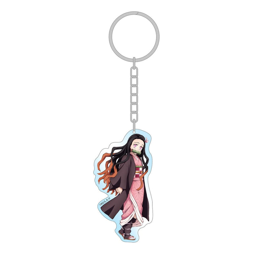 Demon Slayer: Kimetsu no Yaiba - Nezuko Holographic Acrylic Keychain 8 cm (SAKAMI)