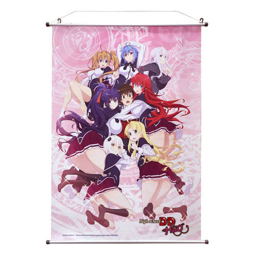 High School DxD Wall Scroll Group – Collection Affection