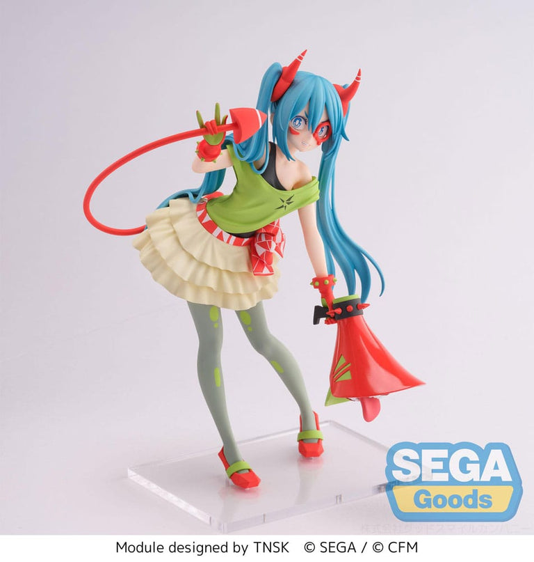 Hatsune Miku Series - Project DIVA- X Hatsune Miku - DE:MONSTAR T.R. FIGURIZMa PVC Statue 22 cm (SEGA)