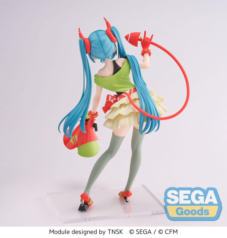 Hatsune Miku Series - Project DIVA- X Hatsune Miku - DE:MONSTAR T.R. FIGURIZMa PVC Statue 22 cm (SEGA)