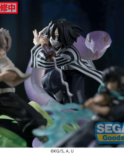 Demon Slayer - Obanai Iguro Hashira Training Arc Xross Link Anime PVC Statue 14 cm (SEGA)