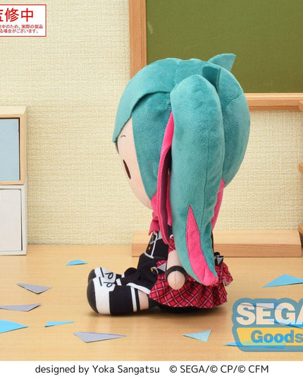 Hatsune Miku: Colorful Stage! Classroom SEKAI Miku L Plush 27 cm (SEGA)