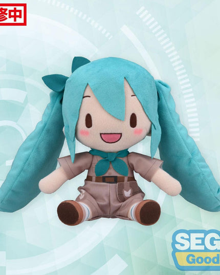Hatsune Miku - Hatsune Miku Going Out Series Zoo Ver. Fuwa Petit Plush Figure 22 cm (SEGA)