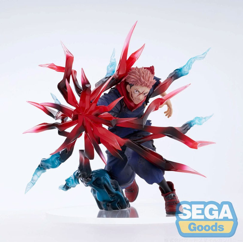 Jujutsu Kaisen - Yuji Itadori Black Flash Luminasta PVC Statue 16 cm (SEGA)