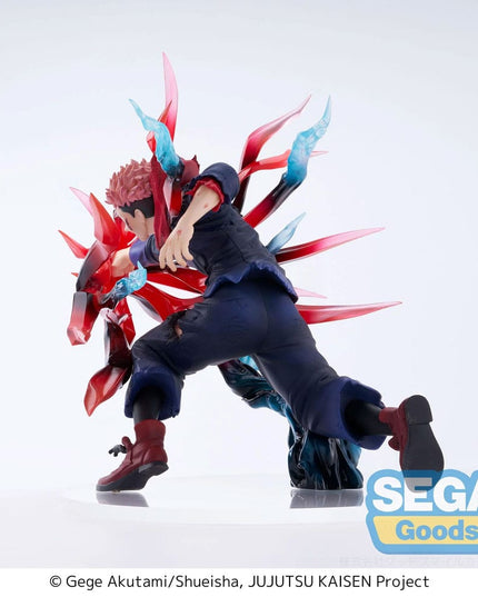 Jujutsu Kaisen - Yuji Itadori Black Flash Luminasta PVC Statue 16 cm (SEGA)