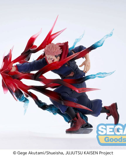 Jujutsu Kaisen - Yuji Itadori Black Flash Luminasta PVC Statue 16 cm (SEGA)