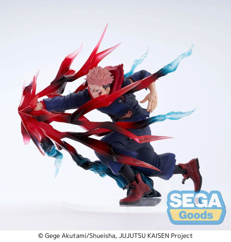 Jujutsu Kaisen - Yuji Itadori Black Flash Luminasta PVC Statue 16 cm (SEGA)