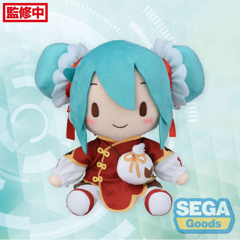 Character Vocal Series 01: Hatsune Miku - Hatsune Miku Going Out Series Chinatown Ver. M Fuwa Petit Plush Figure 22 cm (SEGA)