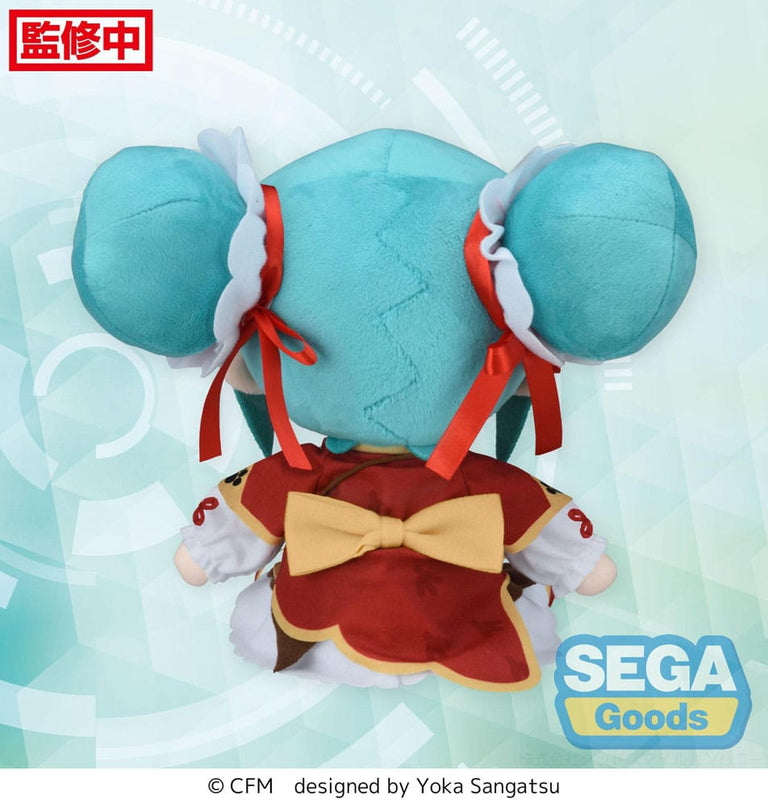 Character Vocal Series 01: Hatsune Miku - Hatsune Miku Going Out Series Chinatown Ver. M Fuwa Petit Plush Figure 22 cm (SEGA)