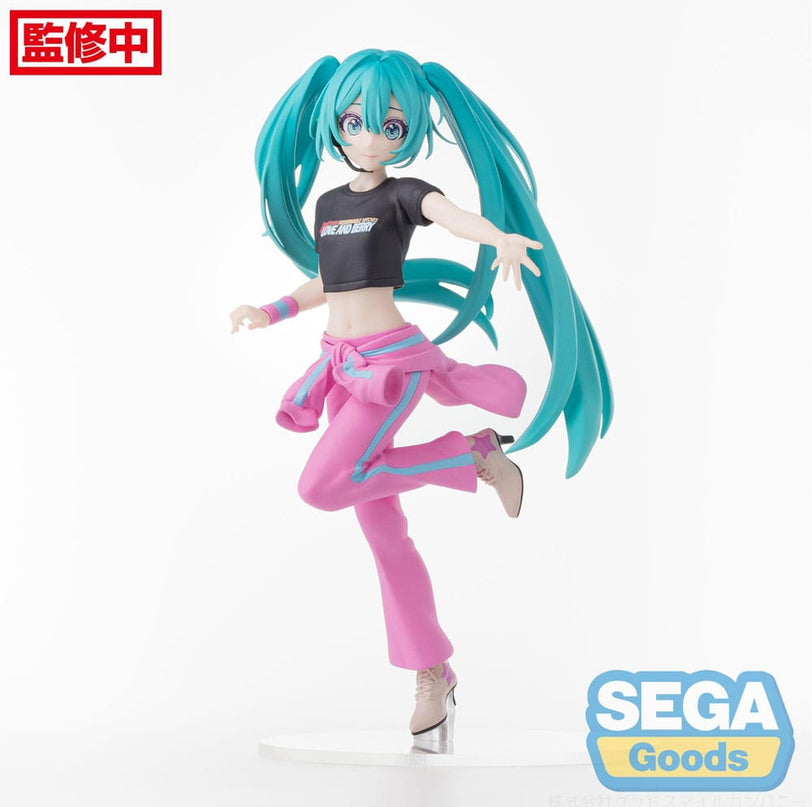 Hatsune Miku x Love and Berry Dress Up and Dance! - Hatsune Miku Berry Costume Ver. Desktop x Decorate Collections PVC Statue 17 cm (SEGA)