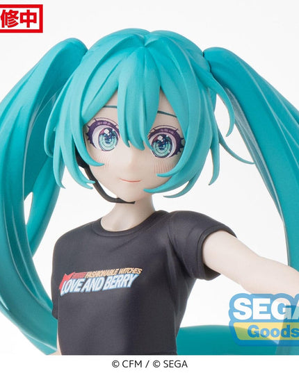 Hatsune Miku x Love and Berry Dress Up and Dance! - Hatsune Miku Berry Costume Ver. Desktop x Decorate Collections PVC Statue 17 cm (SEGA)
