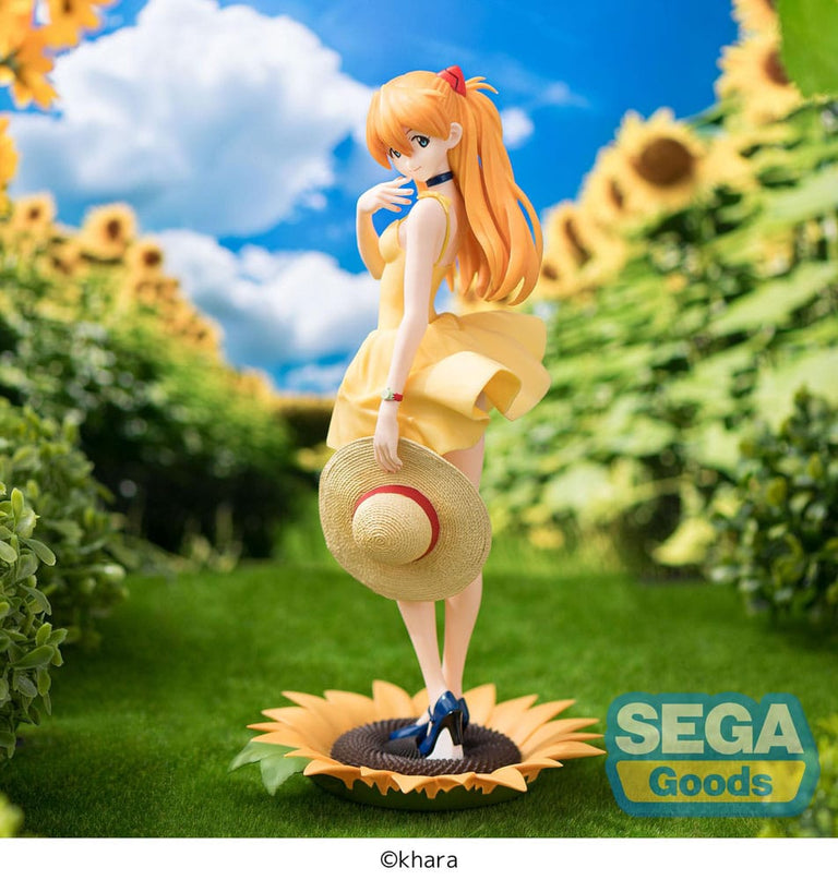 Rebuild of Evangelion - Asuka Summer Dress Ver. 2 Luminasta PVC Statue 24 cm (SEGA)