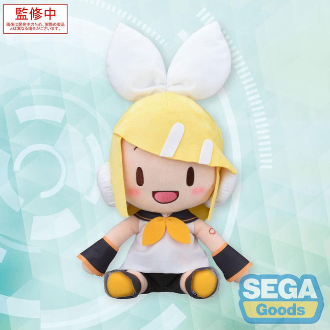 Character Vocal Series 02:  Hatsune Miku Series - Kagamine Rin LL Fuwa Petit Plush Figure 32 cm (SEGA)