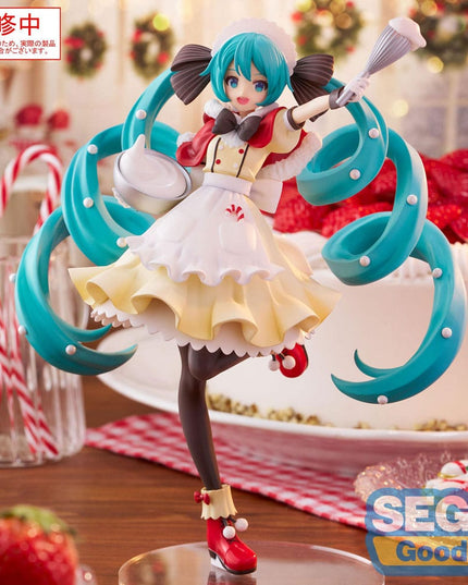Character Vocal Series 01 - Hatsune Miku Christmas 2025 Luminasta PVC Statue 20 cm (SEGA)