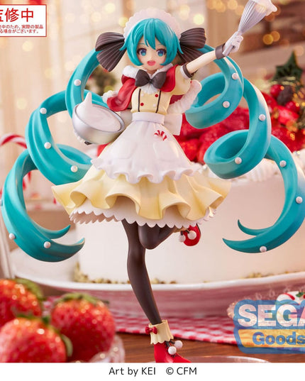 Character Vocal Series 01 - Hatsune Miku Christmas 2025 Luminasta PVC Statue 20 cm (SEGA)