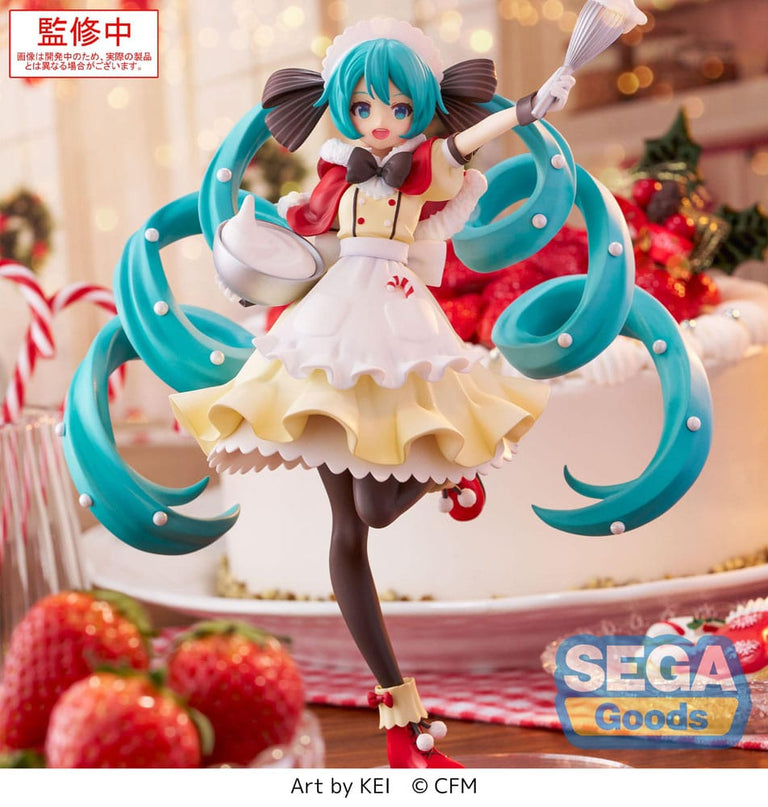 Character Vocal Series 01 - Hatsune Miku Christmas 2025 Luminasta PVC Statue 20 cm (SEGA)