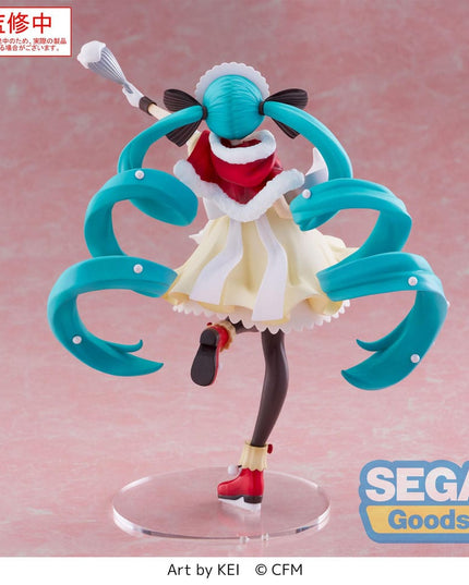 Character Vocal Series 01 - Hatsune Miku Christmas 2025 Luminasta PVC Statue 20 cm (SEGA)