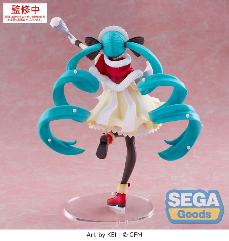 Character Vocal Series 01 - Hatsune Miku Christmas 2025 Luminasta PVC Statue 20 cm (SEGA)