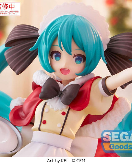 Character Vocal Series 01 - Hatsune Miku Christmas 2025 Luminasta PVC Statue 20 cm (SEGA)