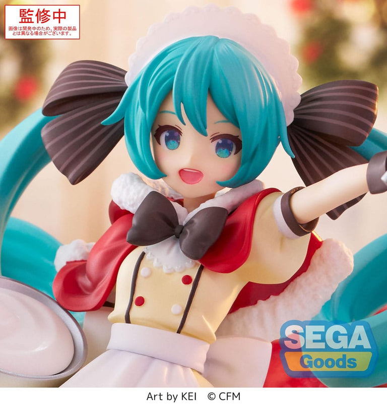 Character Vocal Series 01 - Hatsune Miku Christmas 2025 Luminasta PVC Statue 20 cm (SEGA)