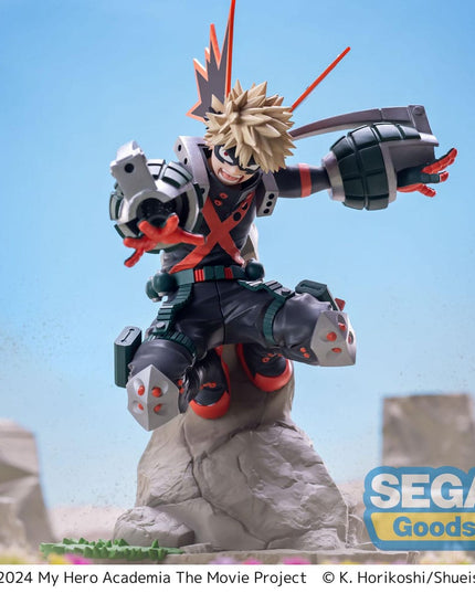 My Hero Academia: You´re Next - Katsuki Bakugo Xross Link Anime PVC Statue 18 cm (SEGA)