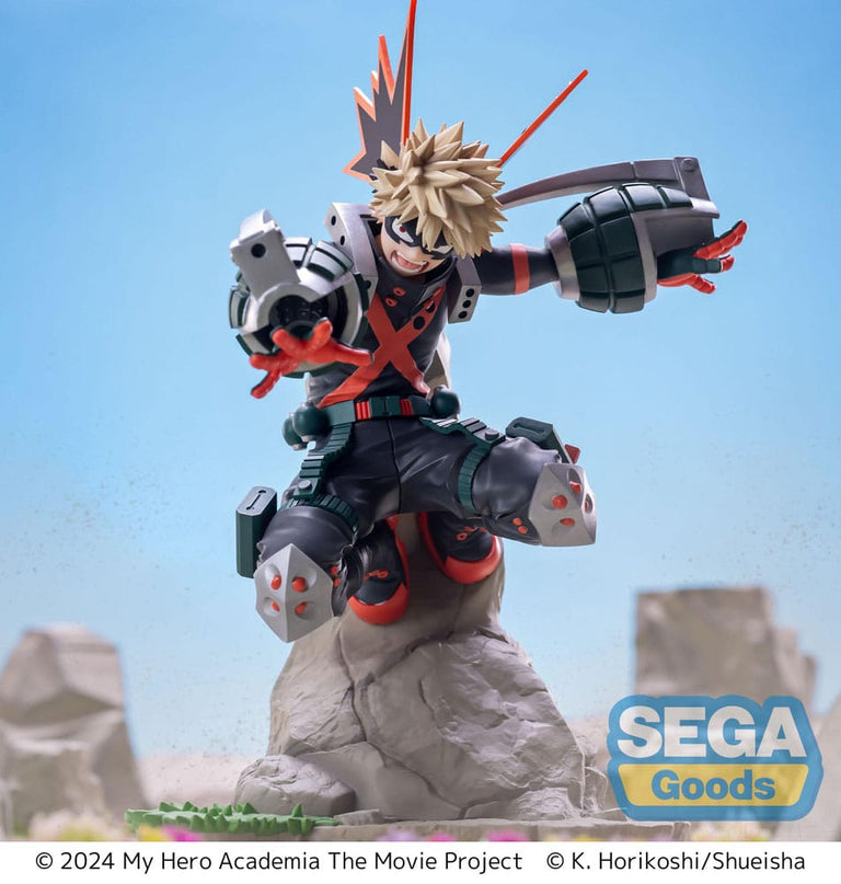My Hero Academia: You´re Next - Katsuki Bakugo Xross Link Anime PVC Statue 18 cm (SEGA)
