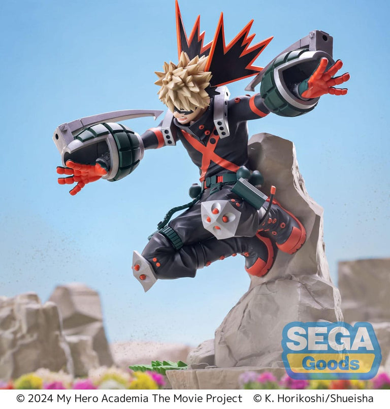 My Hero Academia: You´re Next - Katsuki Bakugo Xross Link Anime PVC Statue 18 cm (SEGA)