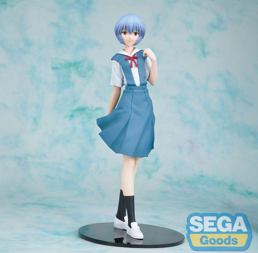 Rebuild of Evangelion - Rei Uniform Ver. Evangelion: New Theatrical Edition High Premium PVC Statue 20 cm (SEGA)