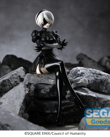 NieR:Automata Ver1.1a - 2B PM Perching PVC Statue 13 cm (SEGA)