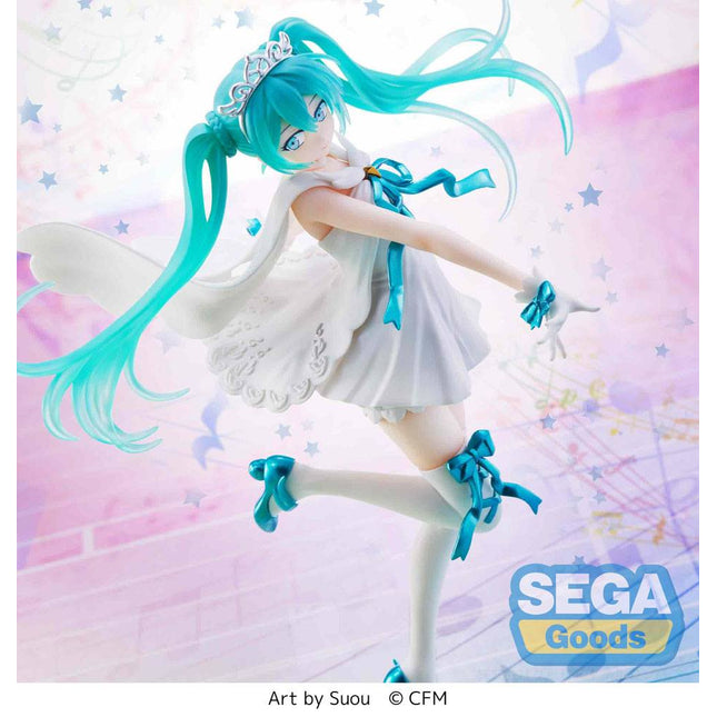 Hatsune Miku Series - Hatsune Miku 15th Anniversary SUOU Ver. SPM PVC Statue 21 cm (SEGA)