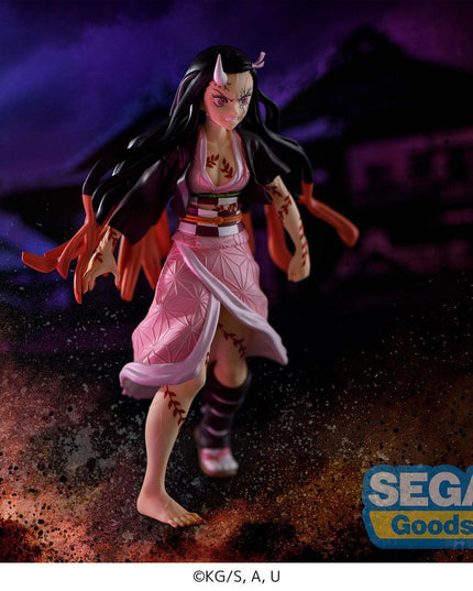 Demon Slayer - Nezuko Kamado Demon Form Advancing Ver. Figurizm PVC Statue 21 cm (SEGA)