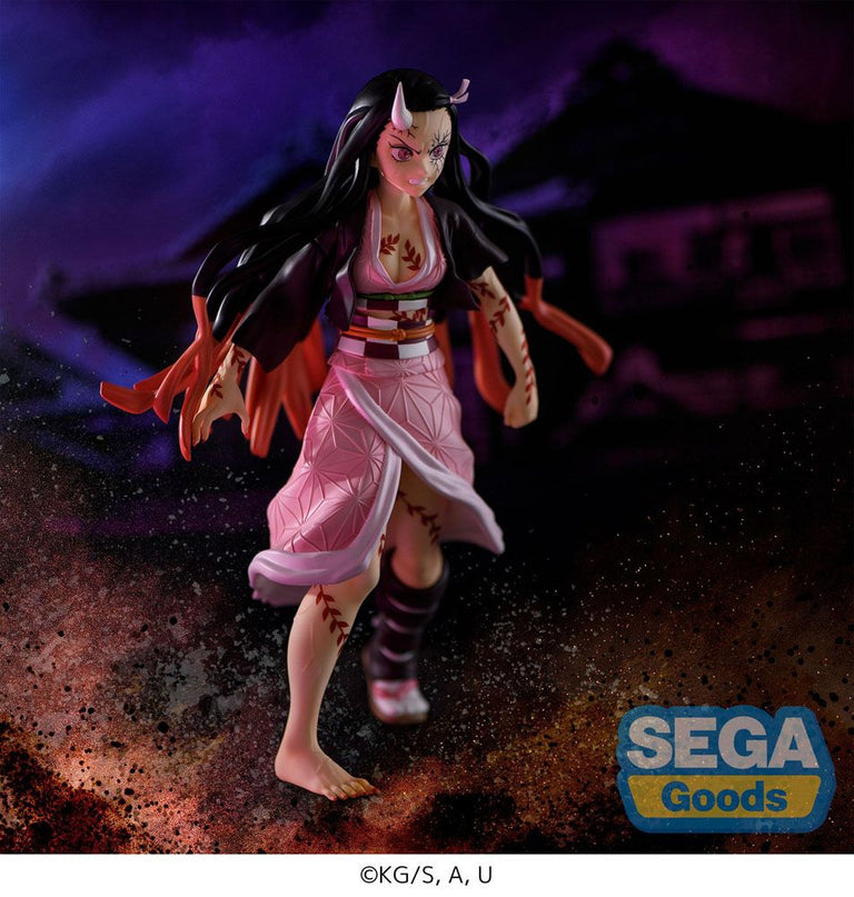 Demon Slayer - Nezuko Kamado Demon Form Advancing Ver. Figurizm PVC Statue 21 cm (SEGA)