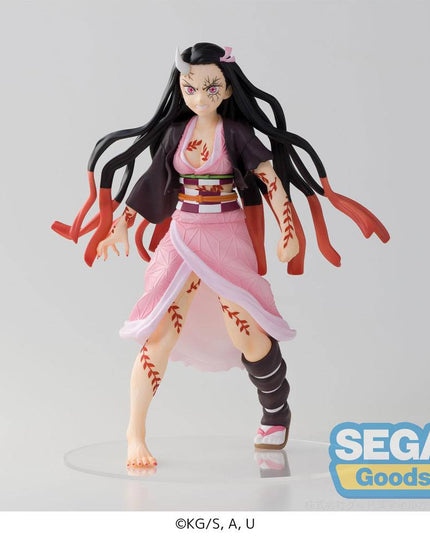 Demon Slayer - Nezuko Kamado Demon Form Advancing Ver. Figurizm PVC Statue 21 cm (SEGA)