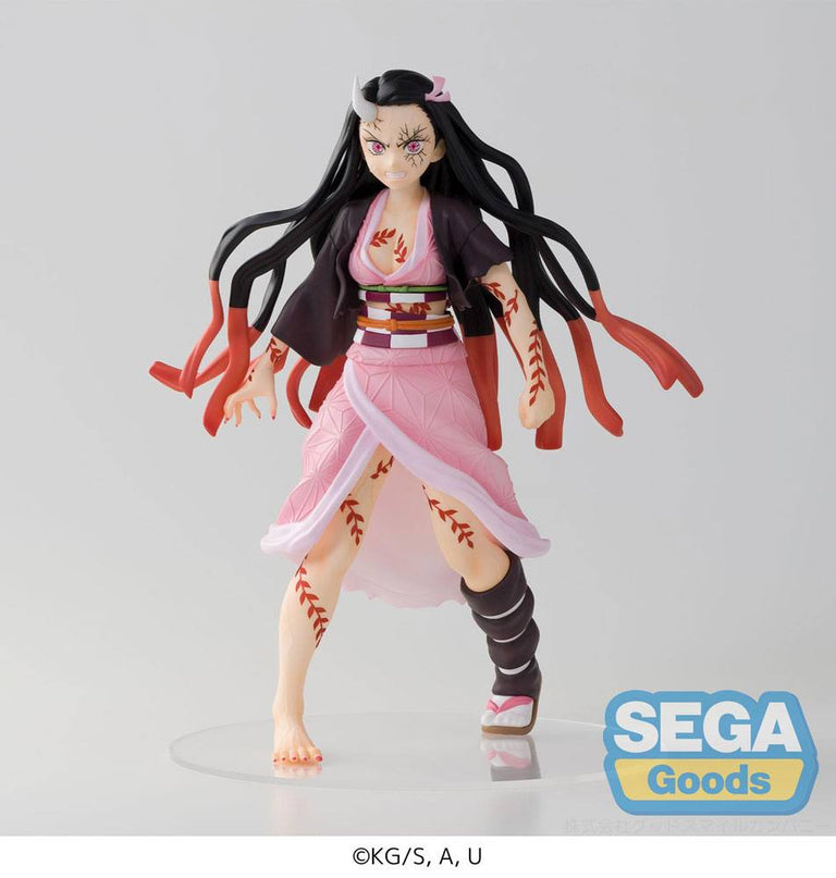 Demon Slayer - Nezuko Kamado Demon Form Advancing Ver. Figurizm PVC Statue 21 cm (SEGA)