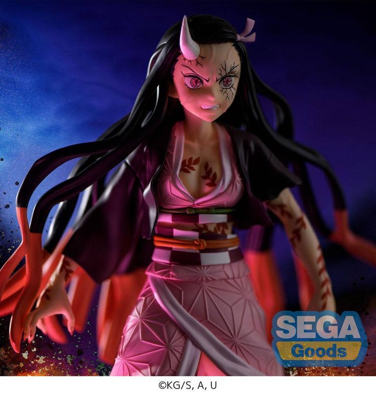 Demon Slayer - Nezuko Kamado Demon Form Advancing Ver. Figurizm PVC Statue 21 cm (SEGA)