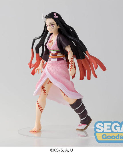 Demon Slayer - Nezuko Kamado Demon Form Advancing Ver. Figurizm PVC Statue 21 cm (SEGA)