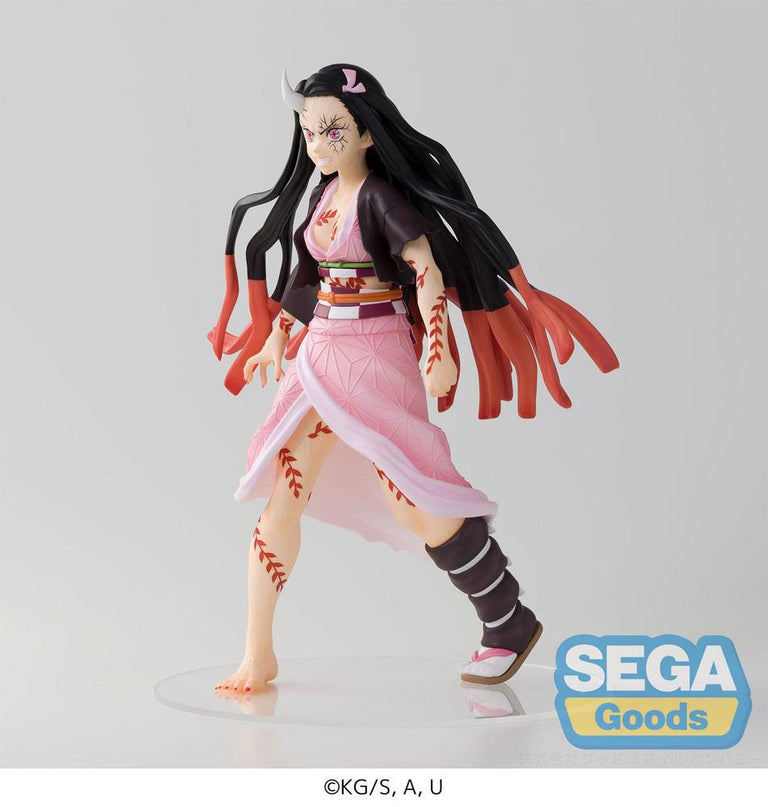 Demon Slayer - Nezuko Kamado Demon Form Advancing Ver. Figurizm PVC Statue 21 cm (SEGA)