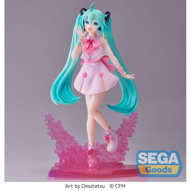 Hatsune Miku - Luminasta PVC Statue Sakura Miku Omutatsu Ver. 21 cm (SEGA)