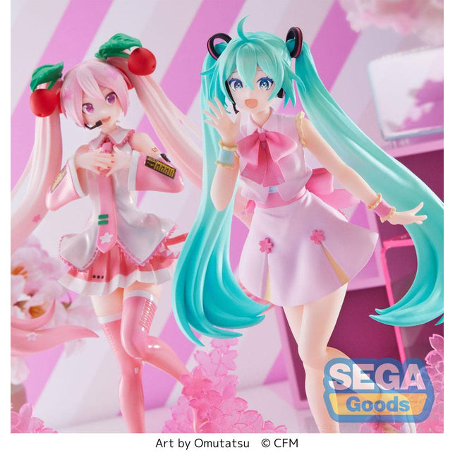 Hatsune Miku - Luminasta PVC Statue Sakura Miku Omutatsu Ver. 21 cm (SEGA)