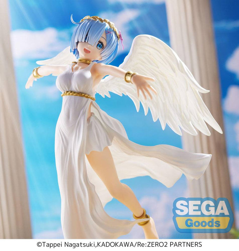 Re: Zero -Starting Life in Another World- Rem Angel Luminasta PVC Statue  21 cm (SEGA)