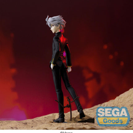 Evangelion: 3.0+1.0 Thrice Upon a Time - SPM Vignetteum PVC Statue Kaworu Nagisa Commander Suit Ver. 19 cm (SEGA)