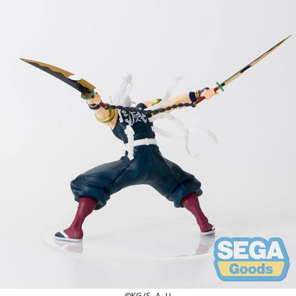 Demon Slayer - Tengen Uzui Fierce Battle 15 cm Figurizm PVC Statue (SEGA)