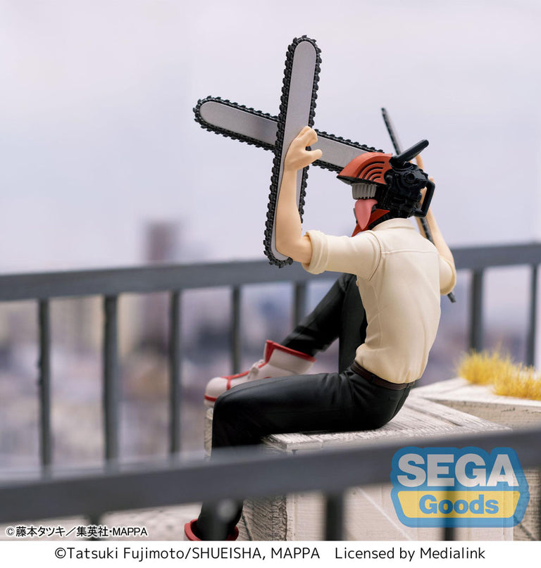 Chainsaw Man - Denji Perching PVC Statue Chainsaw Man 14 cm (SEGA)